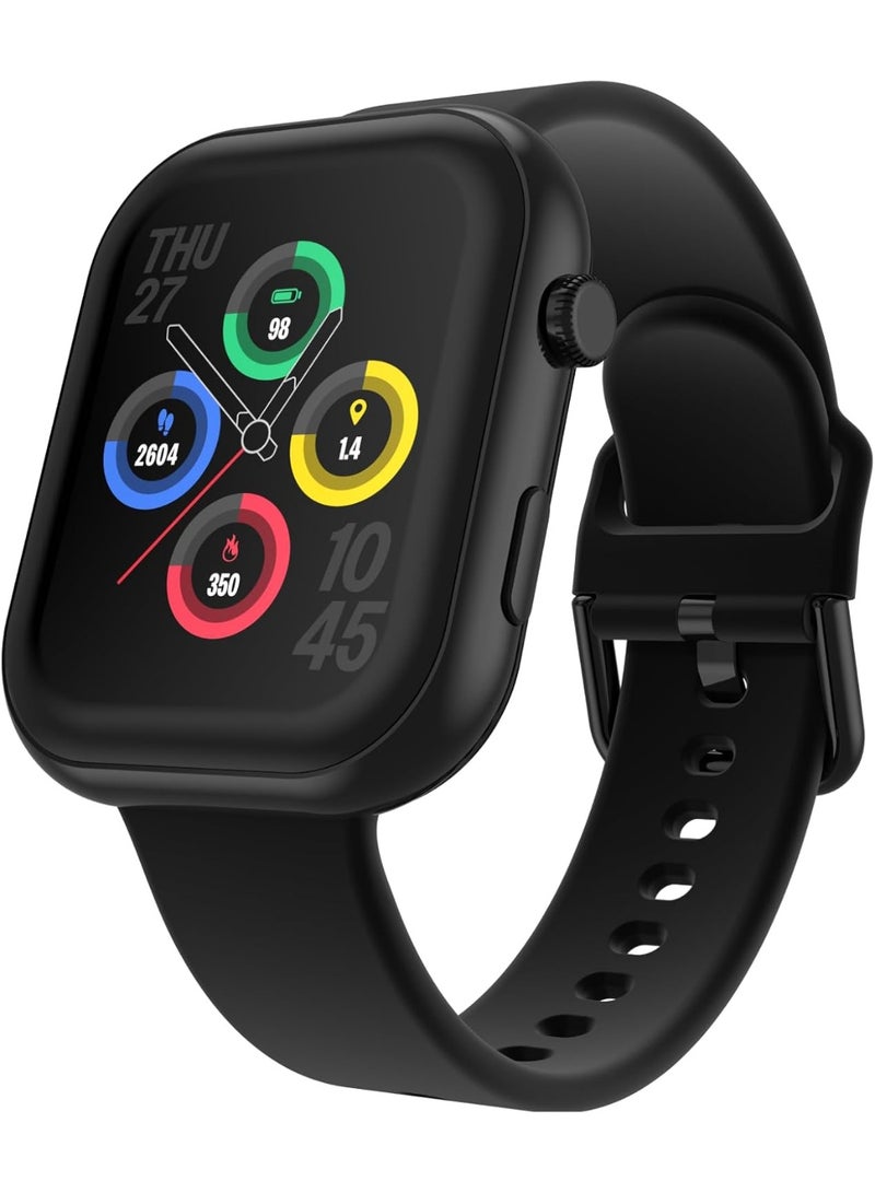 Smartwatch – 1.96” AMOLED Display GPS Bluetooth Calling 100+ Sport Modes 24/7 Heart Rate SPO₂ Stress & Sleep Tracking 3ATM Water Resistant – Android & iOS - Image 1